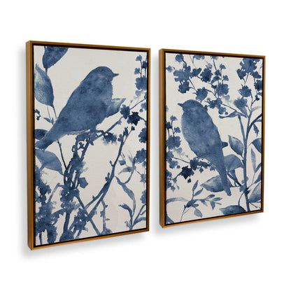 [Color:Polished Gold], Picture of art in a Polished Gold frame at an angle