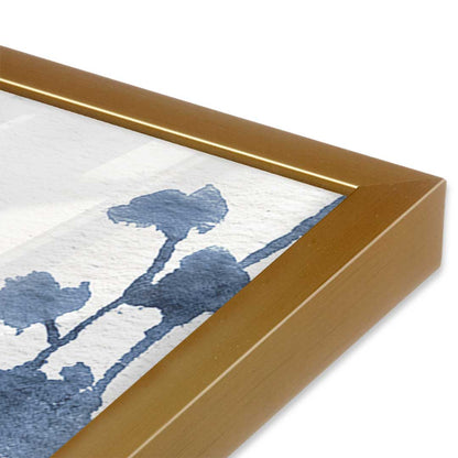 [Color:Polished Gold], Picture of art in a Polished Gold frame of the corner