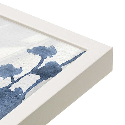 [Color:Opaque White], Picture of art in a Opaque White frame of the corner