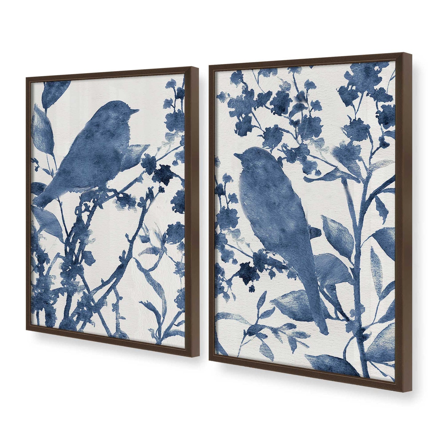 [Color:Belvinder Brown], Picture of art in a Belvinder Brown frame at an angle