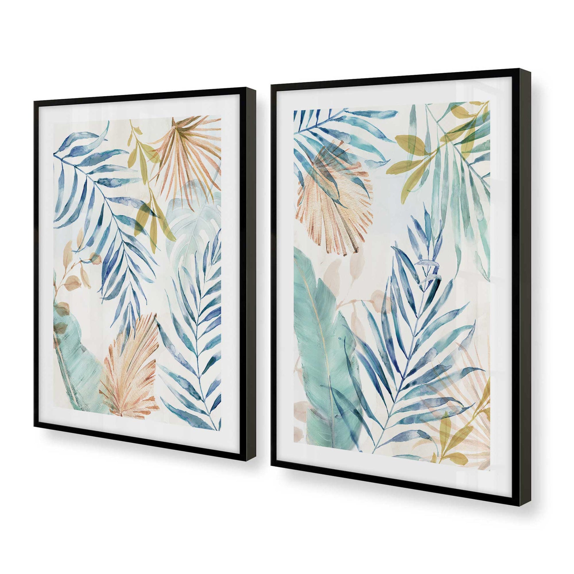 [Color:Satin Black], Picture of art in a Satin Black frame at an angle