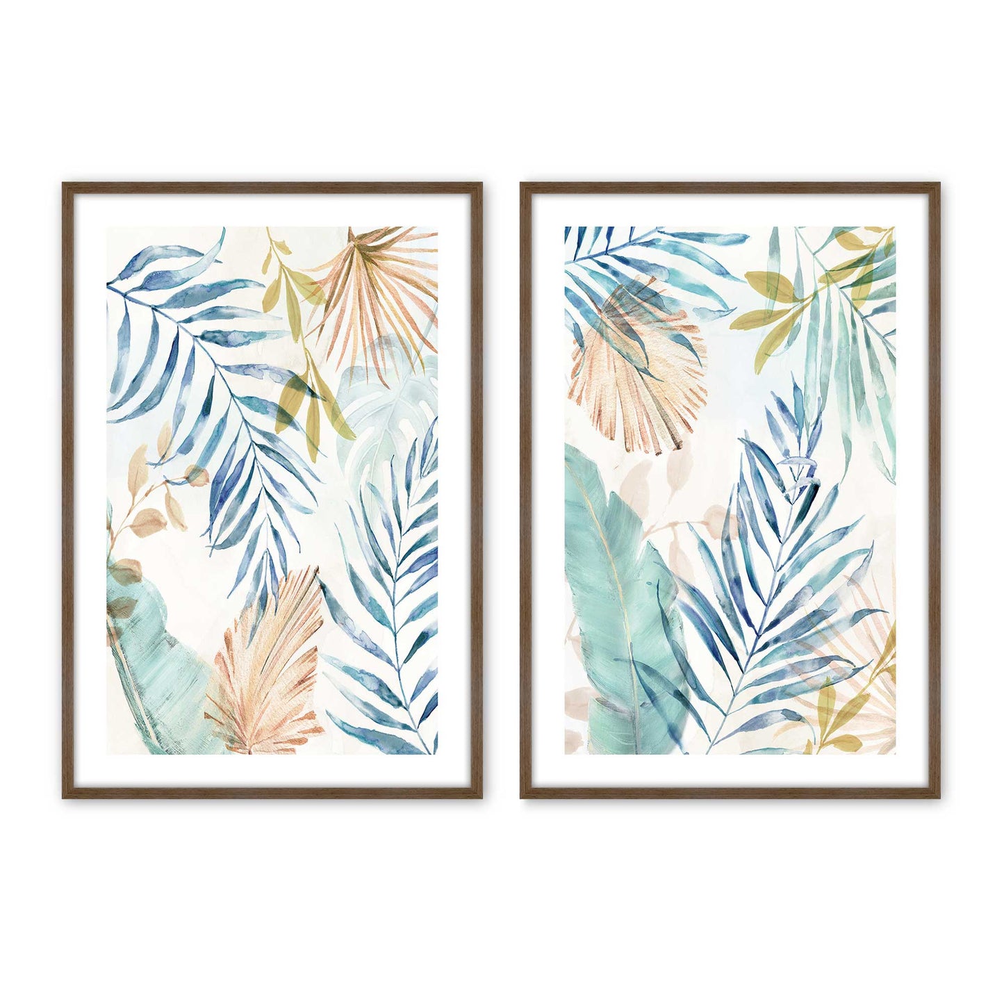 [Color:Walnut], Picture of art in a Walnut frame