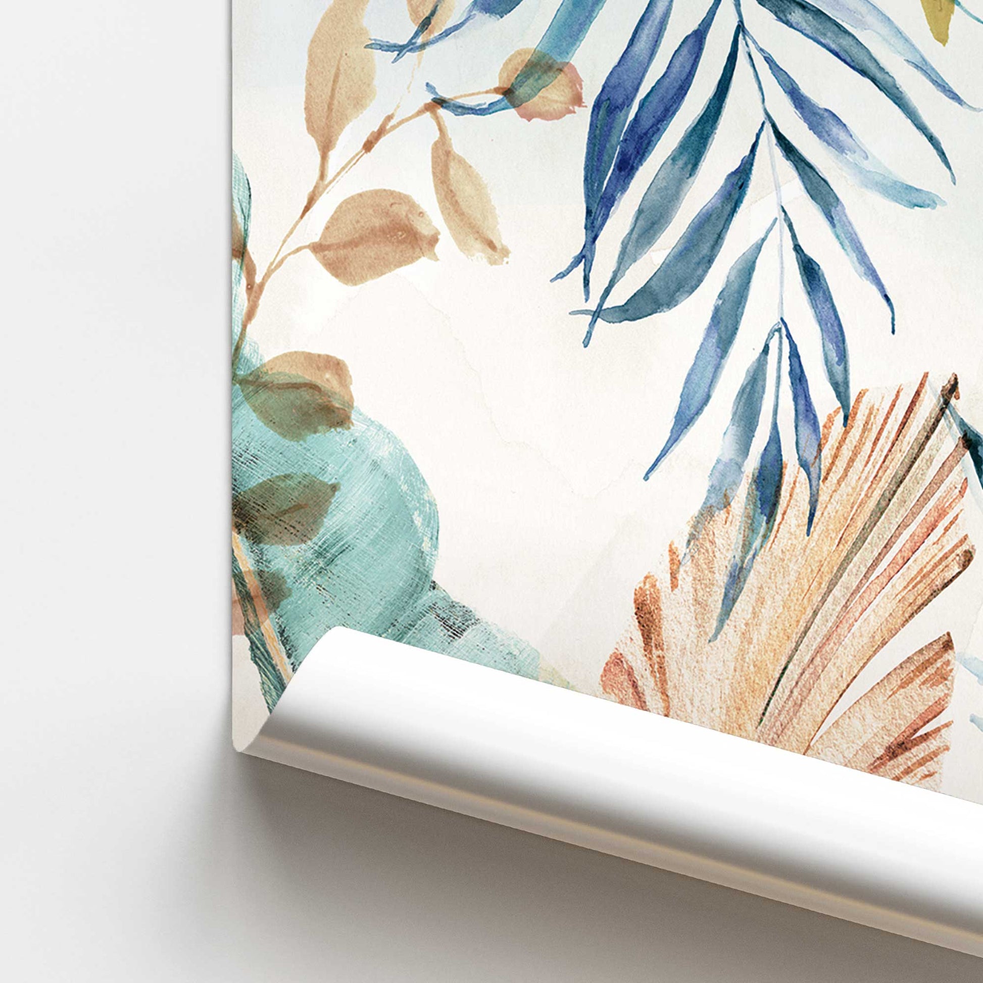 [color:Rolled Print], Picture of close up of art