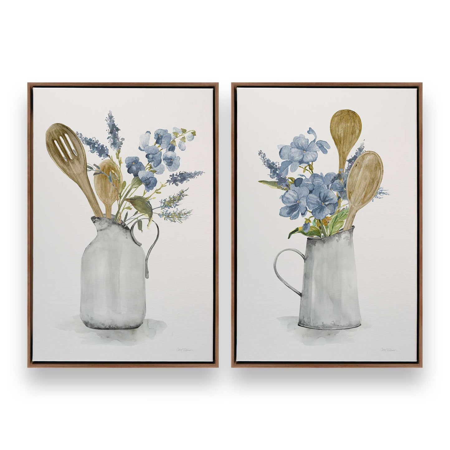 [Color:Walnut], Picture of art in a Walnut frame