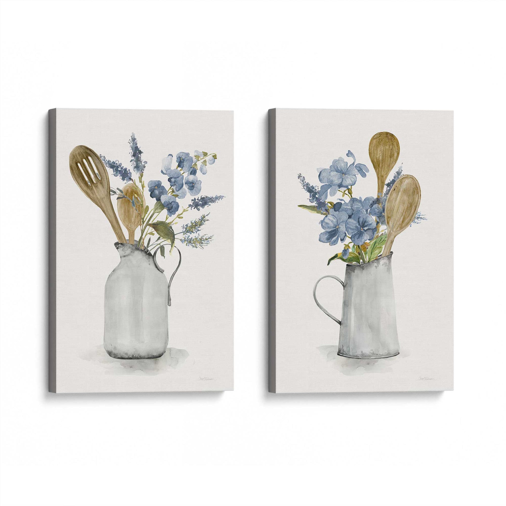 [Color:Stretched Canvas], Picture of art at an angle