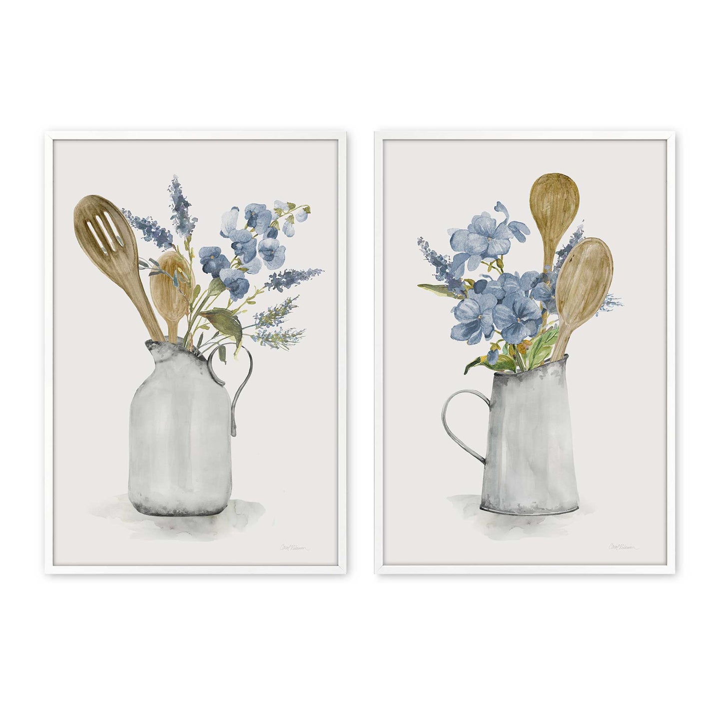 [Color:Opaque White], Picture of art in a Opaque White frame