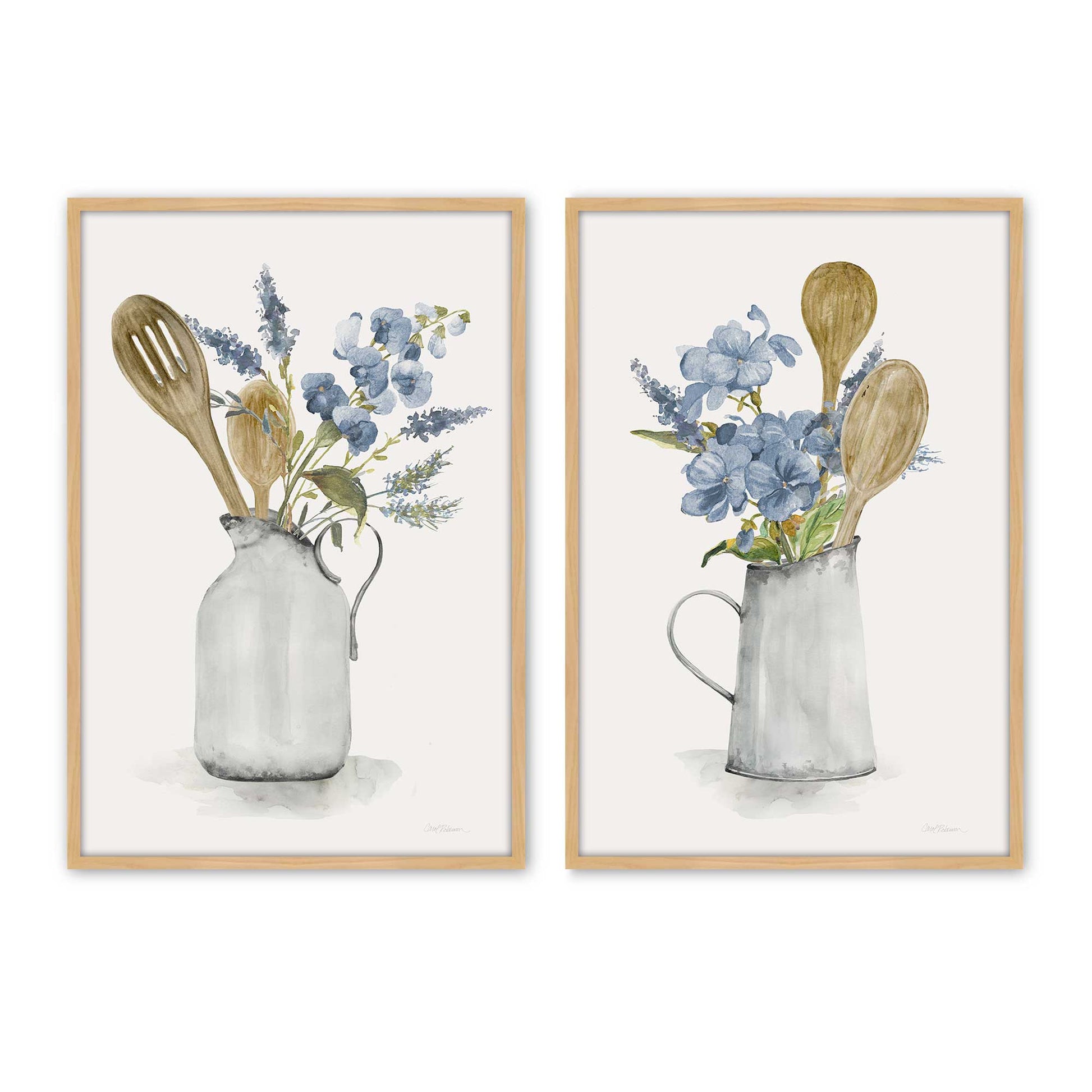 [Color:American Maple], Picture of art in a American Maple frame