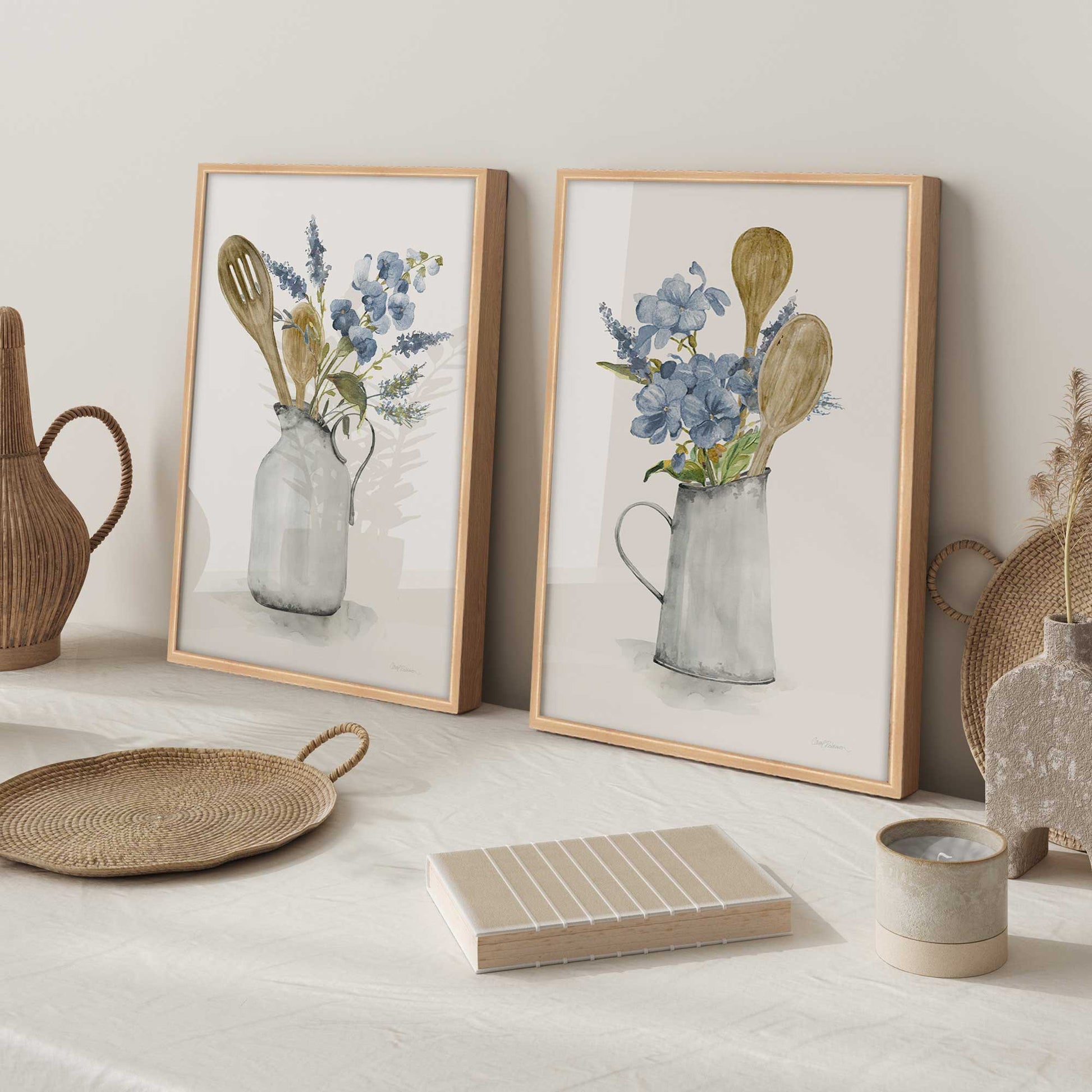 [Color:Opaque White], Picture of art in a Opaque White frame
