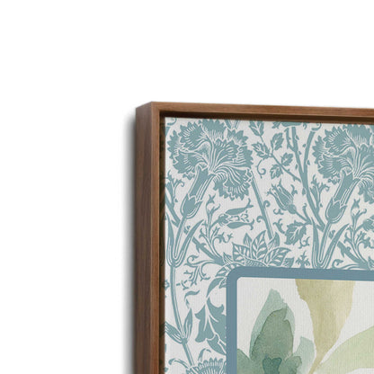 [Color:Walnut], Picture of the corner of the art