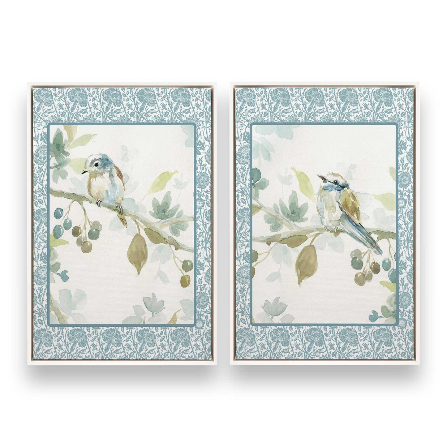 [Color:Opaque White], Picture of art in a White frame