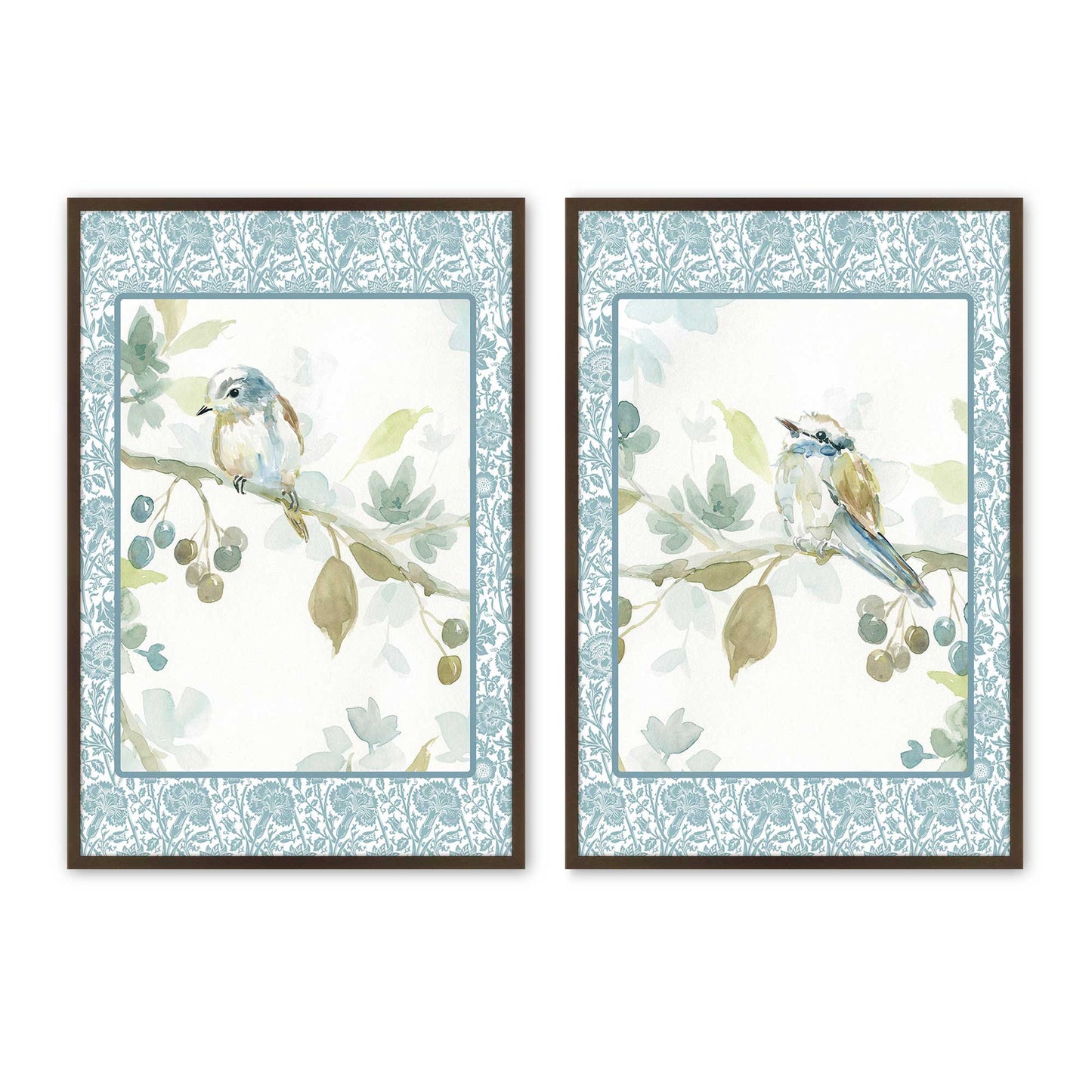 [Color:Belvinder Brown], Picture of art in a Belvinder Brown frame