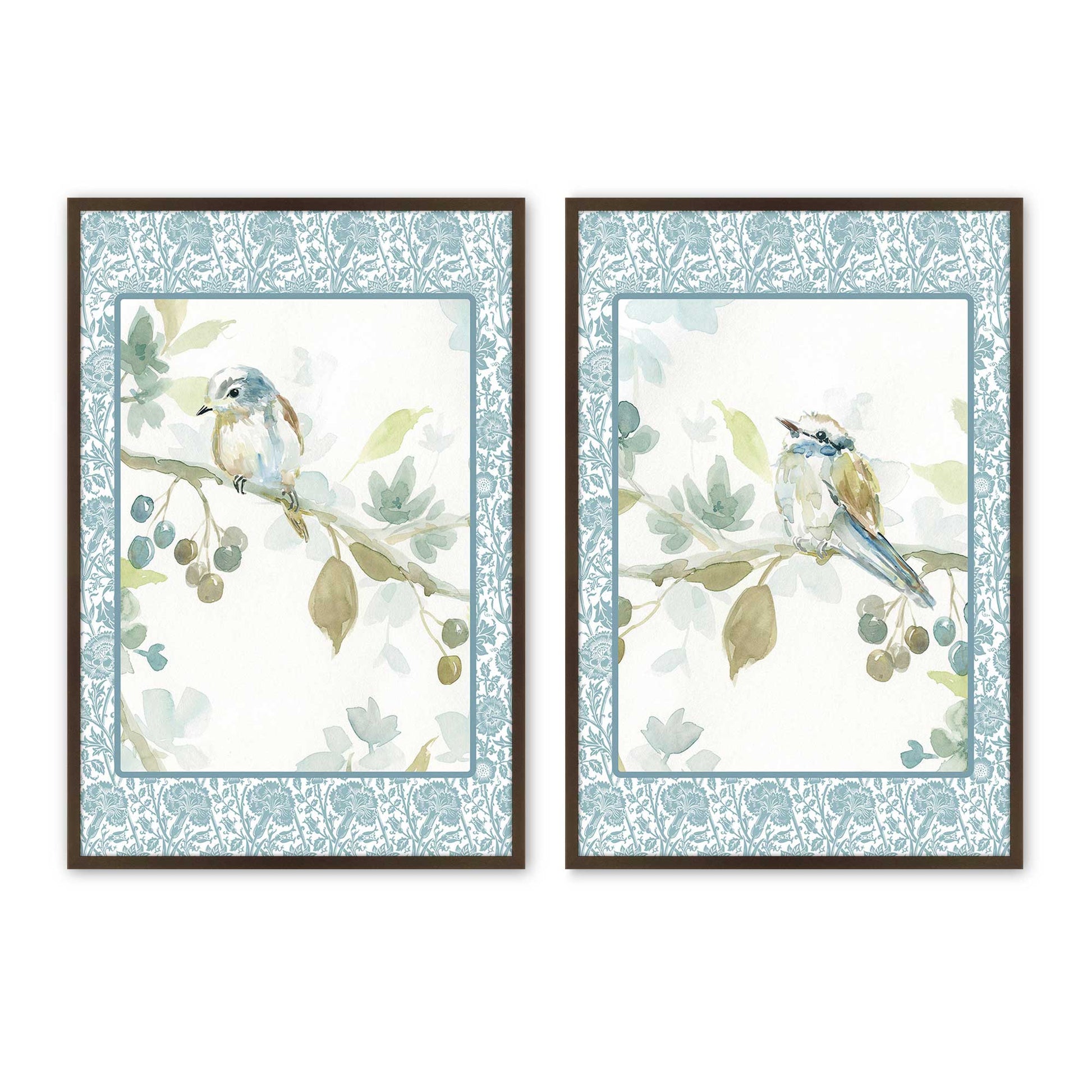 [Color:Belvinder Brown], Picture of art in a Belvinder Brown frame