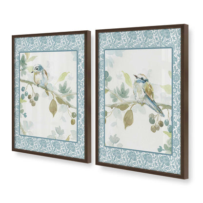 [Color:Belvinder Brown], Picture of art in a Belvinder Brown frame at an angle