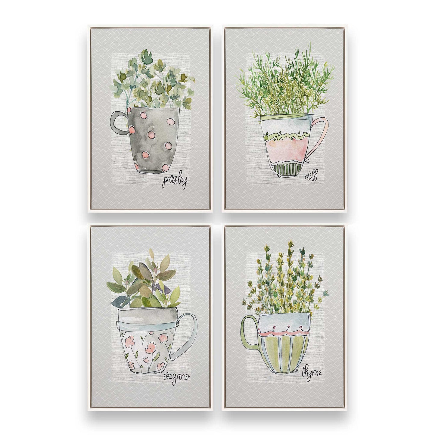 [Color:Opaque White], Picture of art in a White frame