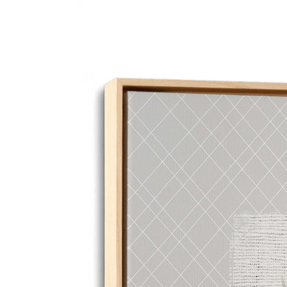 [Color:American Maple], Picture of art in an American Maple frame at an angle