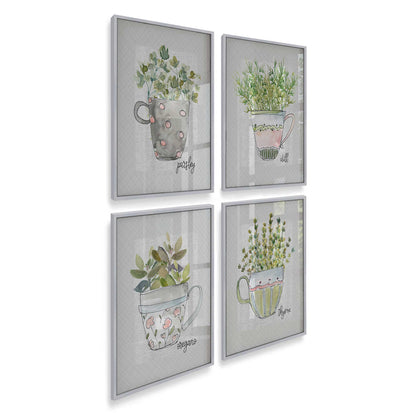 [Color:Polished Chrome], Picture of art in a Polished Chrome frame of the corner