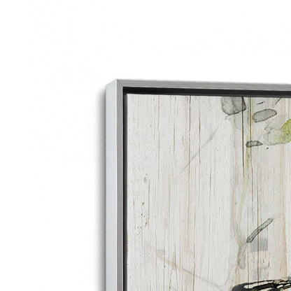 [Color:Polished Chrome], Picture of art in a Polished Chrome frame at an angle