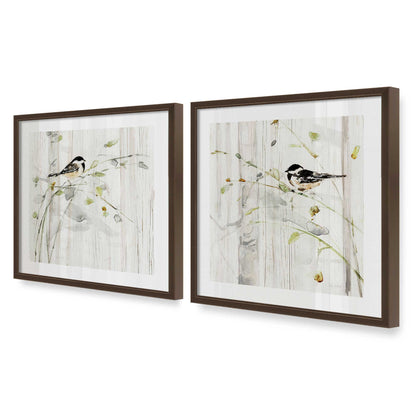 [Color:Belvinder Brown], Picture of art in a Belvinder Brown frame at an angle