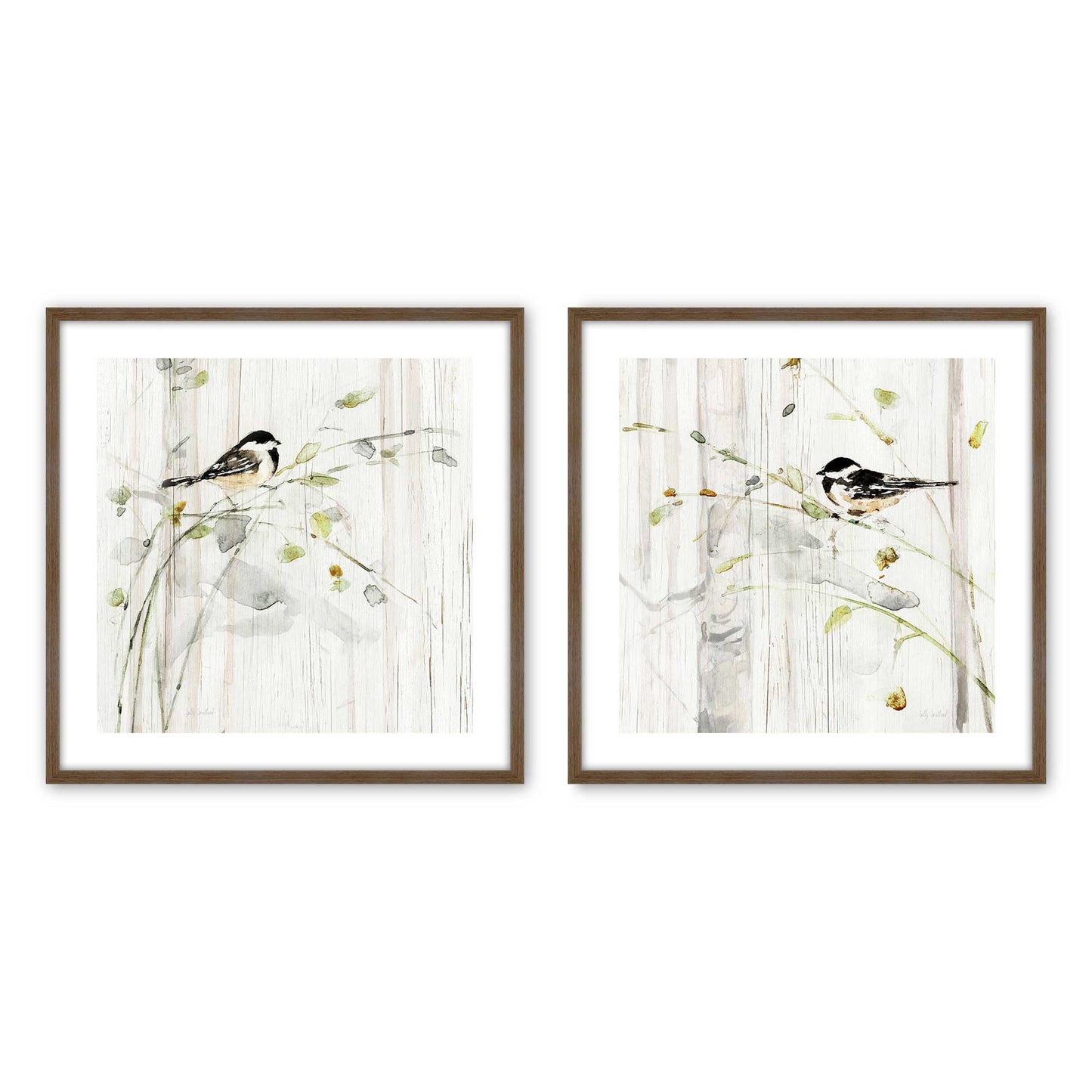 [Color:Walnut], Picture of art in a Walnut frame