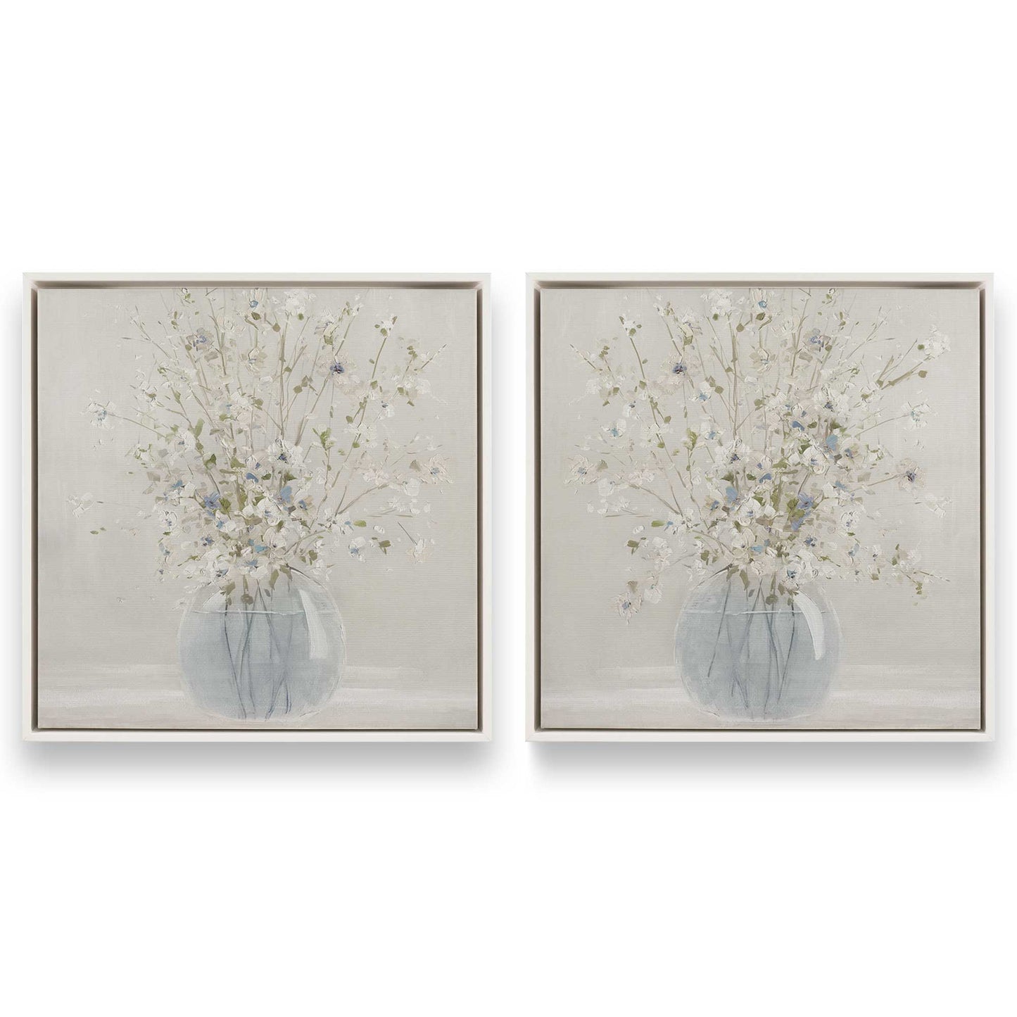 [Color:Opaque White], Picture of art in a White frame