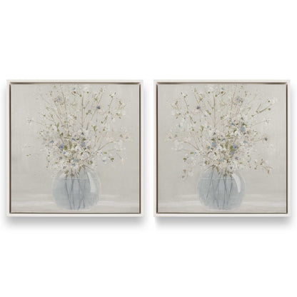 [Color:Opaque White], Picture of art in a White frame