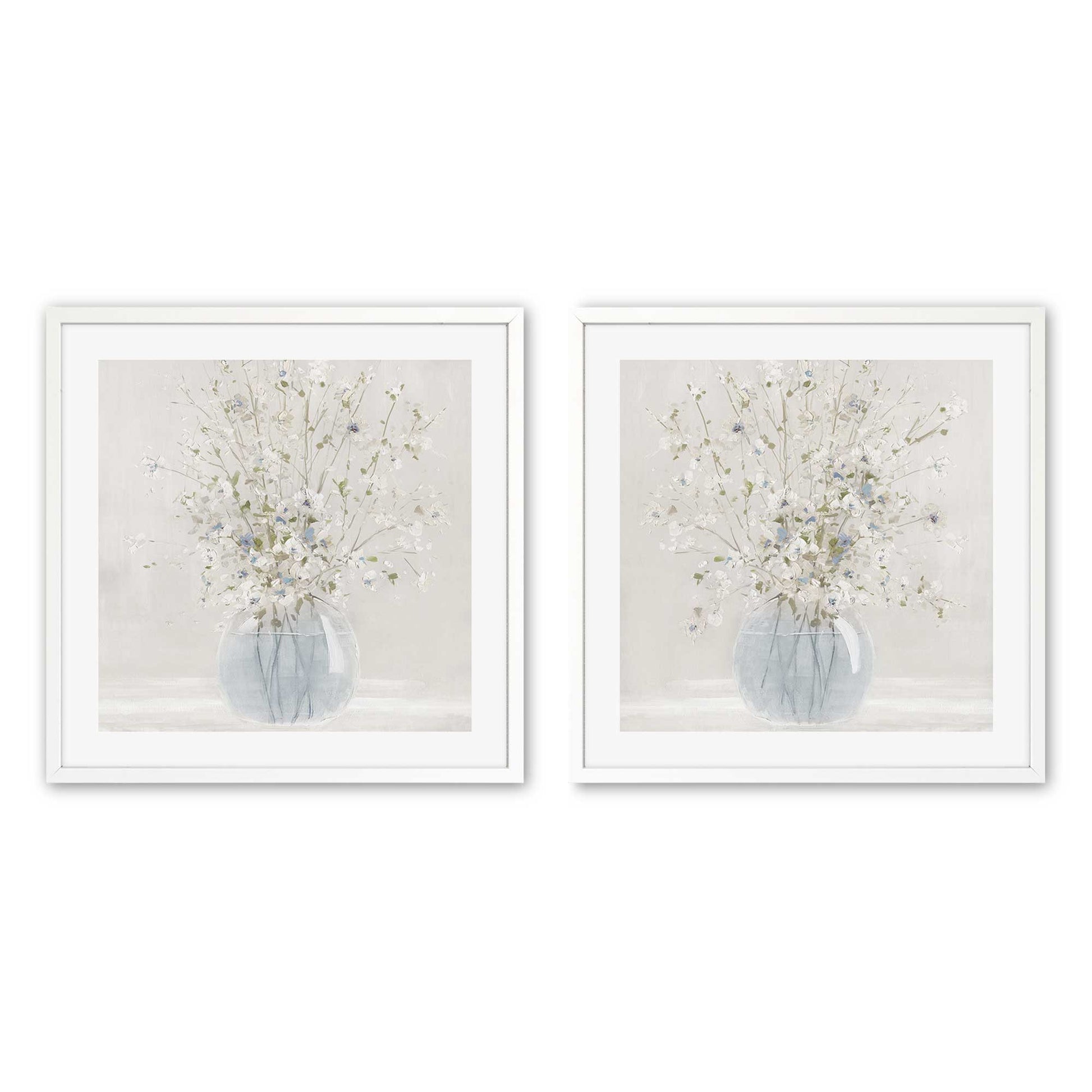 [Color:Opaque White], Picture of art in an Opaque White frame