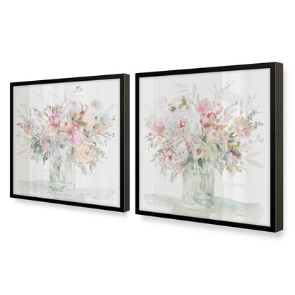 [Color:Satin Black], Picture of art in a Satin Black frame at an angle