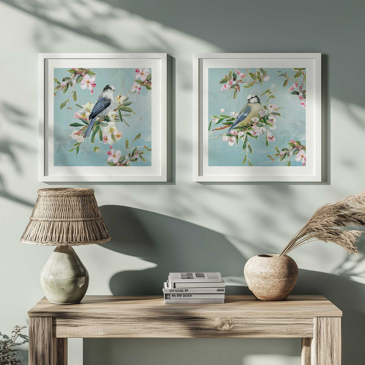 [Color:Satin Black], Picture of art in a Satin Black frame