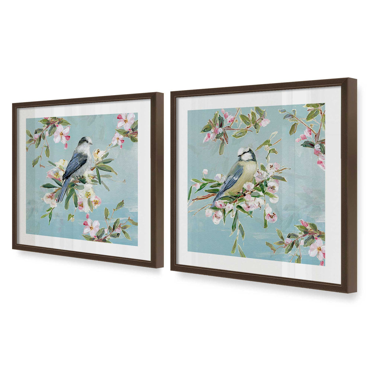 [Color:Belvinder Brown], Picture of art in a Belvinder Brown frame at an angle