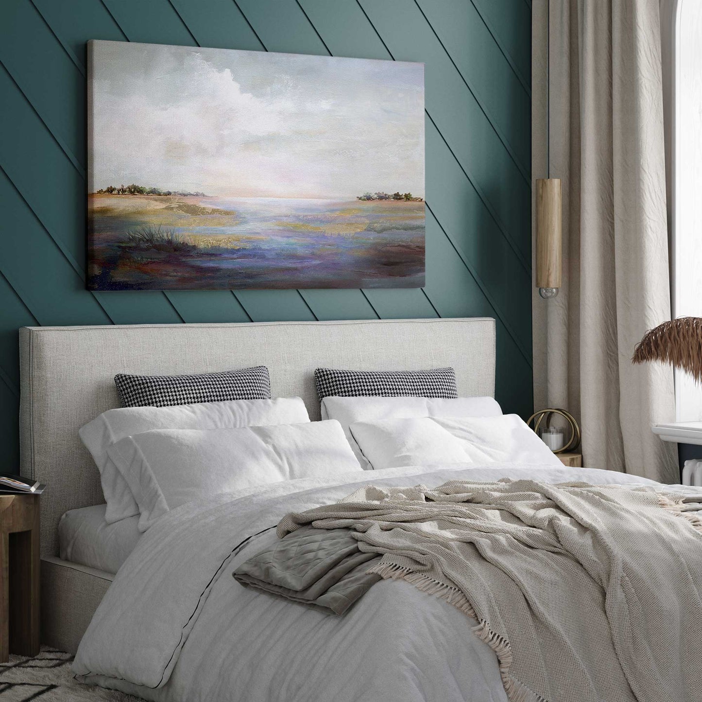 Soft Horizon Canvas Print