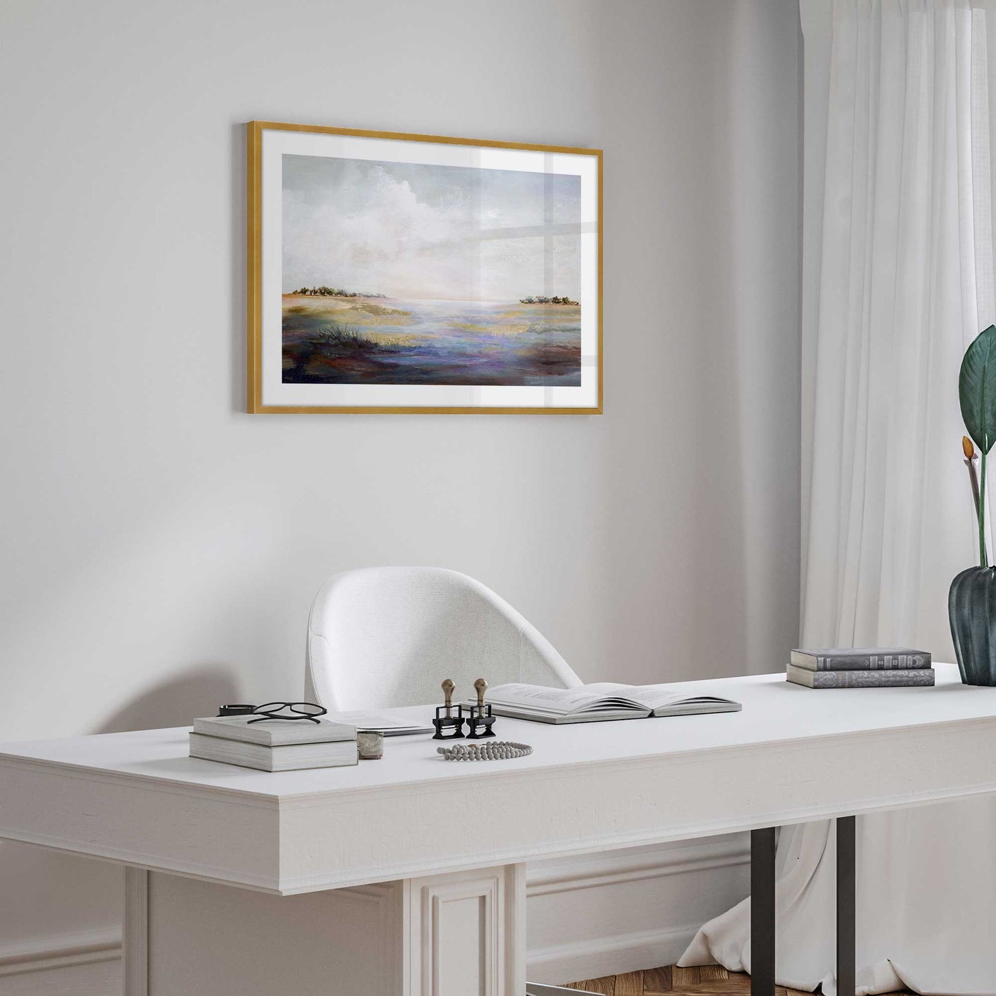 Soft Horizon Art Print