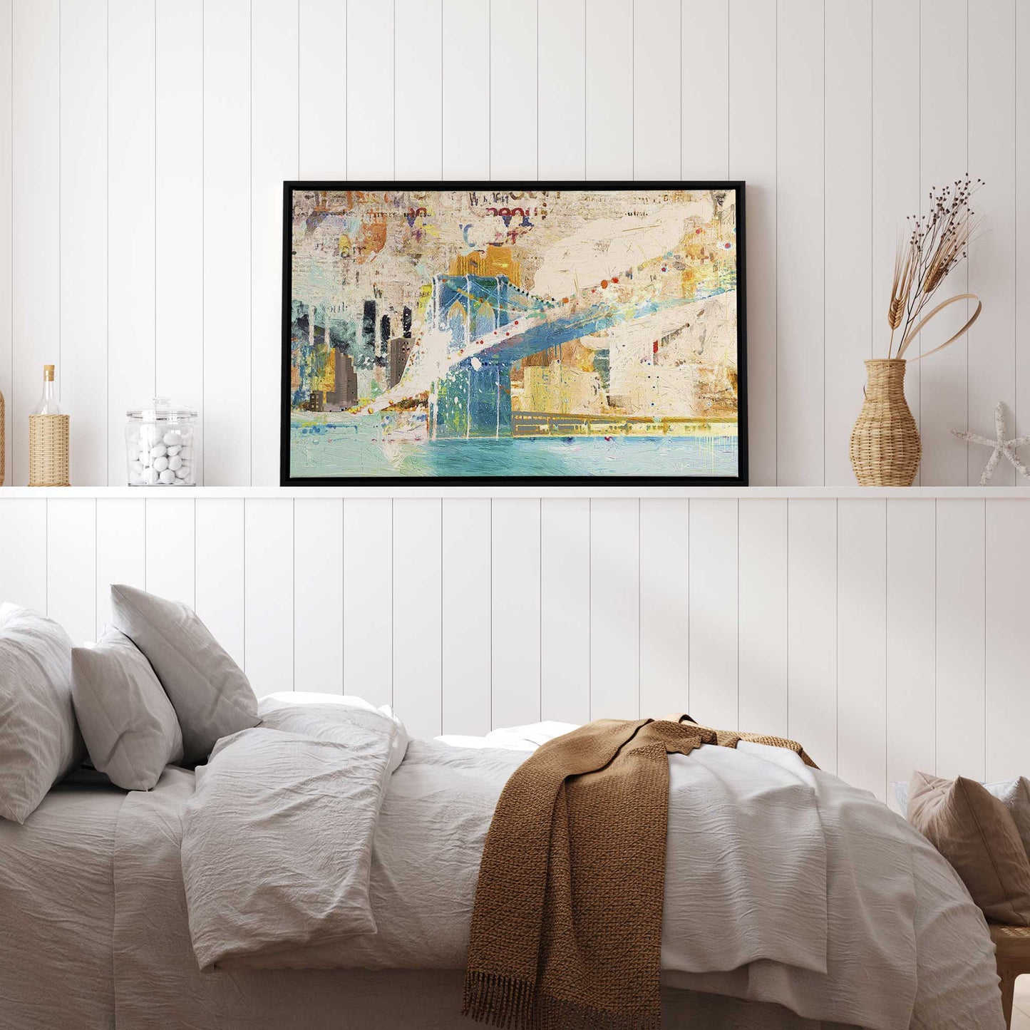 Bridge of Colors Canvas Print