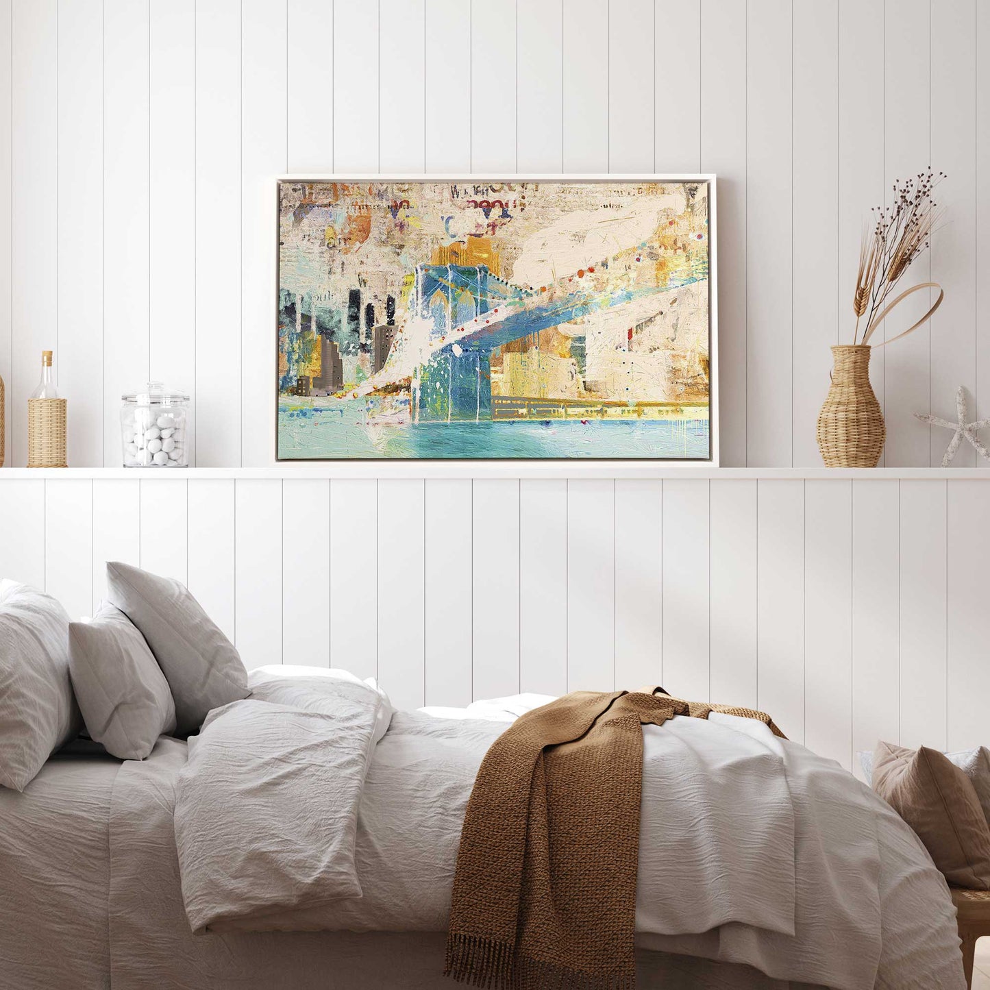 Bridge of Colors Canvas Print