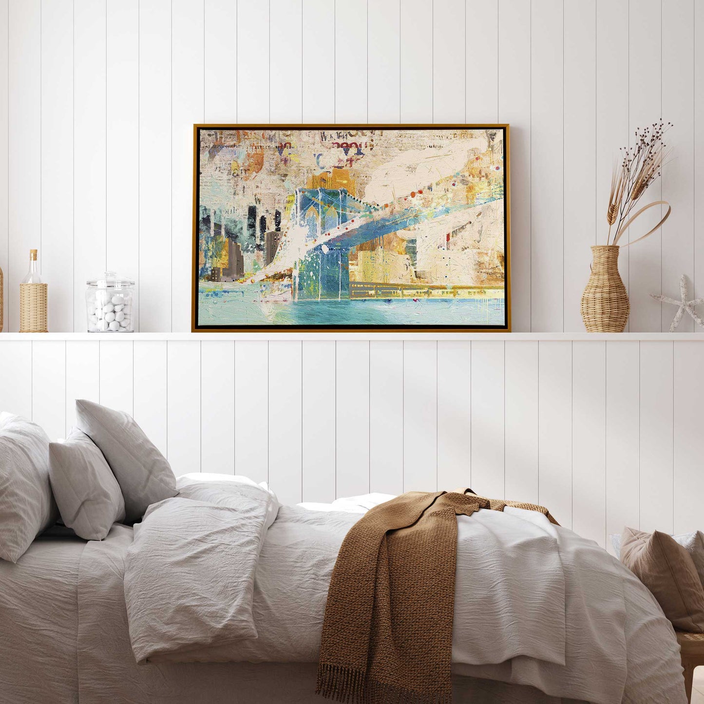 Bridge of Colors Canvas Print