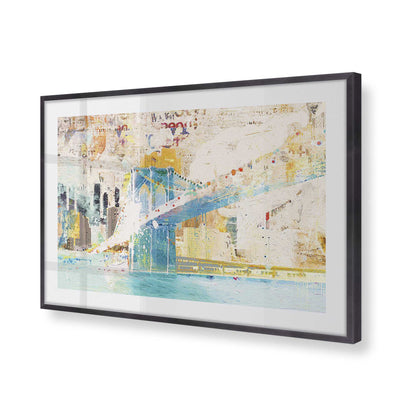 [Color:Weathered Zinc], Picture of art in a Weathered Zinc frame at an angle