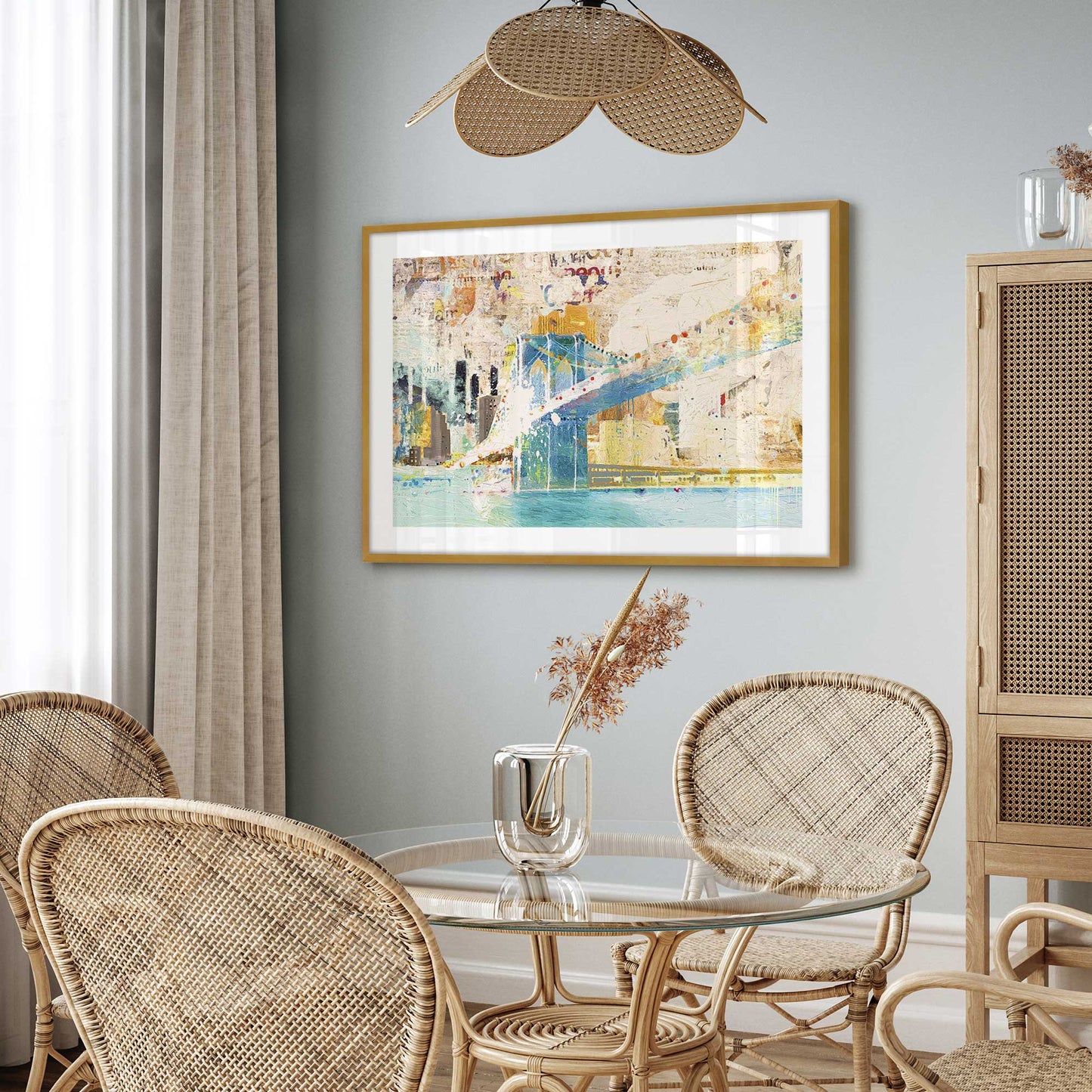 Bridge of Colors Art Print