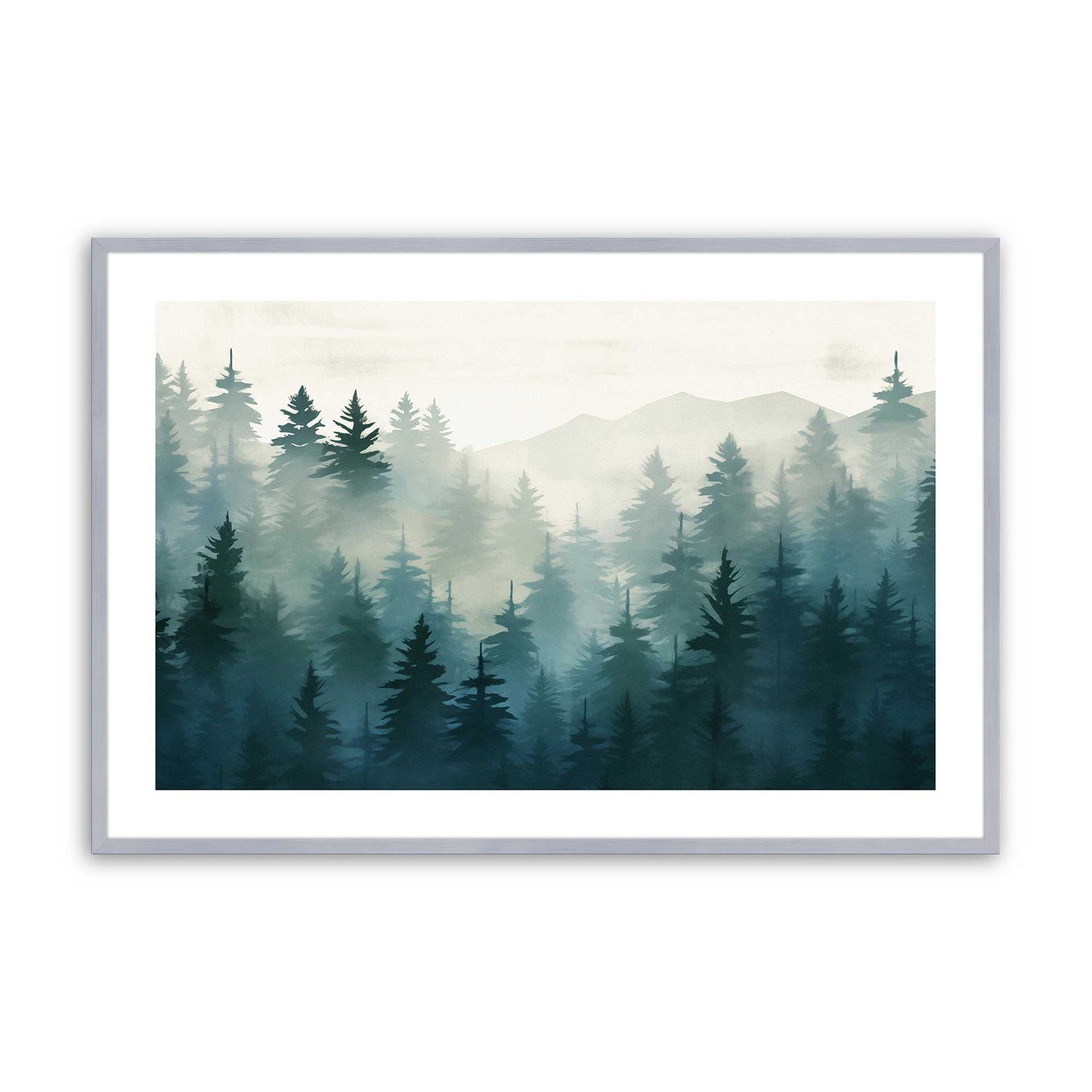 [Color:Polished Chrome], Picture of art in a Polished Chrome frame