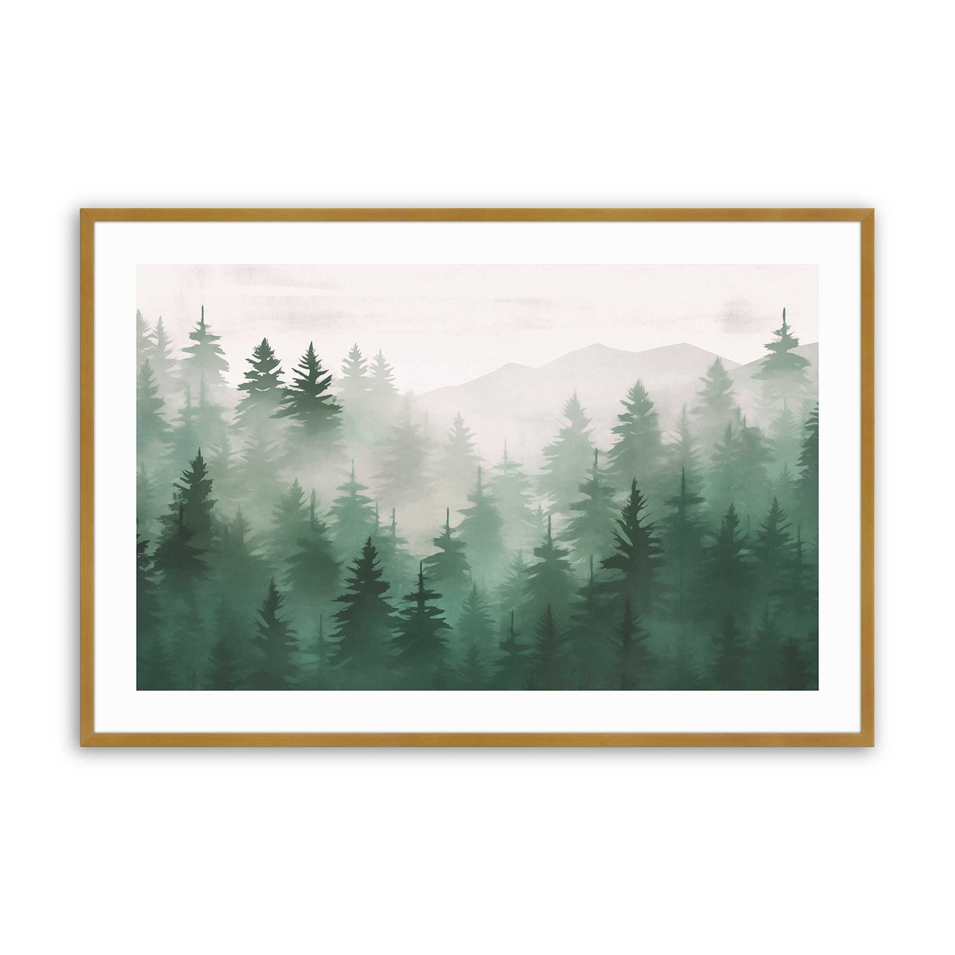 [Color:Polished Gold], Picture of art in a Polished Gold frame