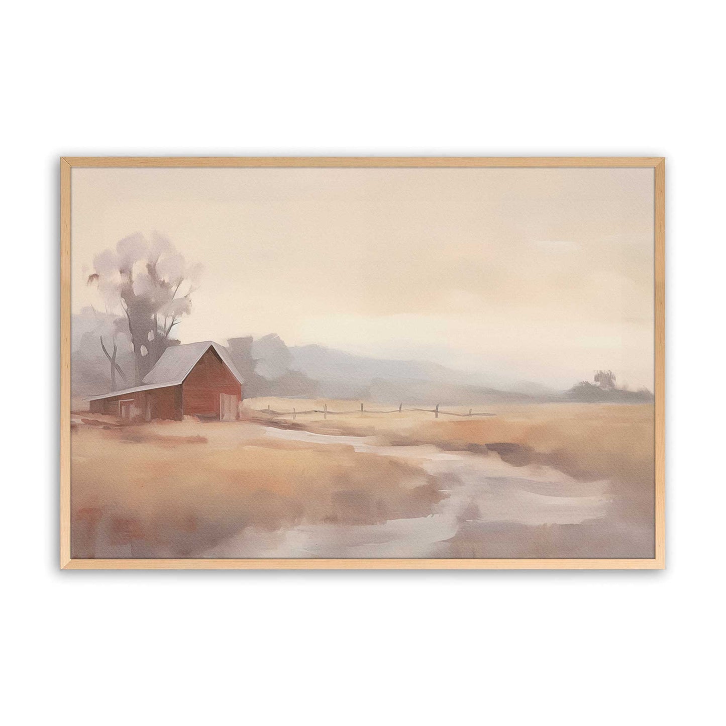 [Color:Raw Maple], Picture of art in a Raw Maple frame