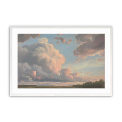 [Color:Opaque White], Picture of art in a Opaque White frame