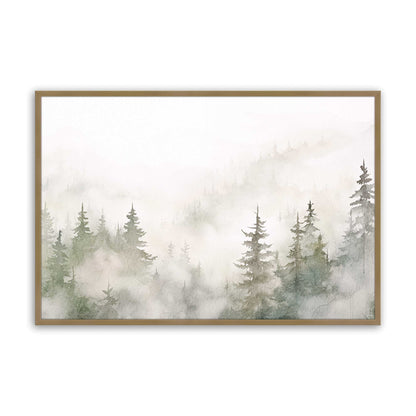 [Color:Brushed Gold], Picture of art in a Brushed Gold frame