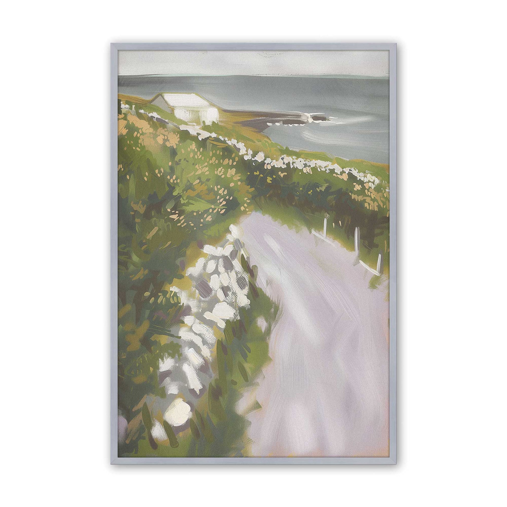 [Color:Polished Chrome], Picture of art in a Polished Chrome frame