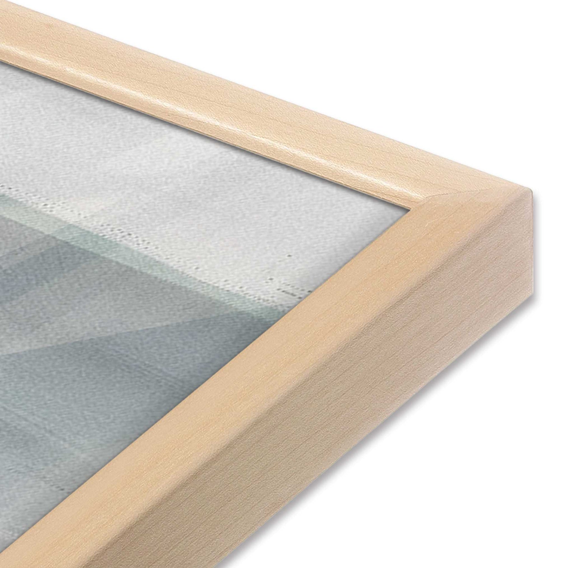 [Color:Raw Maple], Picture of art in a Raw Maple frame at an angle