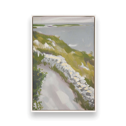 Seaside Road Canvas Print, Set of 2