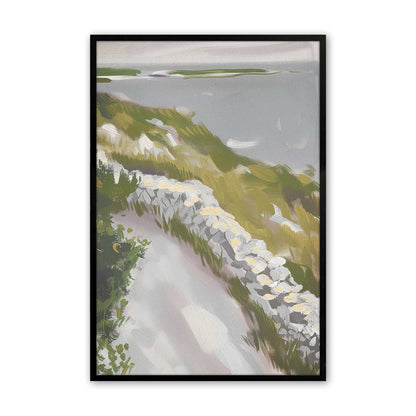 Seaside Road Art Print, Set of 2