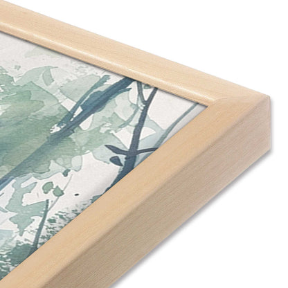 [Color:Raw Maple], Picture of art in a Raw Maple frame at an angle