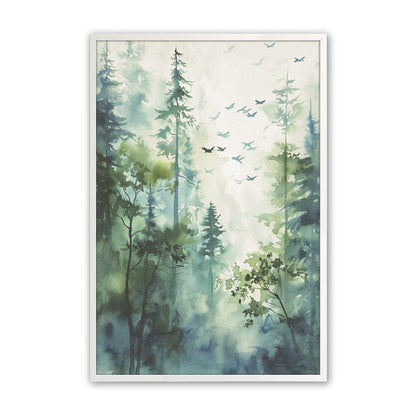 [Color:Opaque White], Picture of art in a Opaque White frame