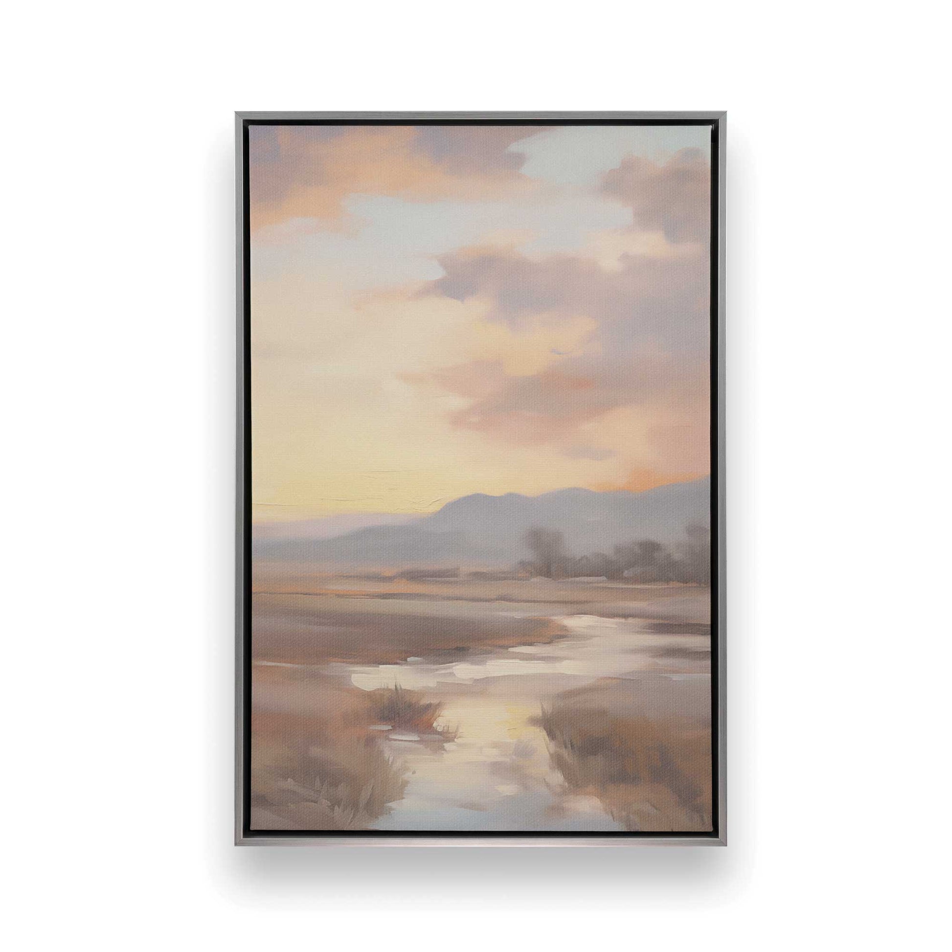 [Color:Polished Chrome], Picture of art in a Polished Chrome frame