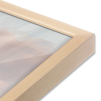 [Color:Raw Maple], Picture of art in a Raw Maple frame at an angle