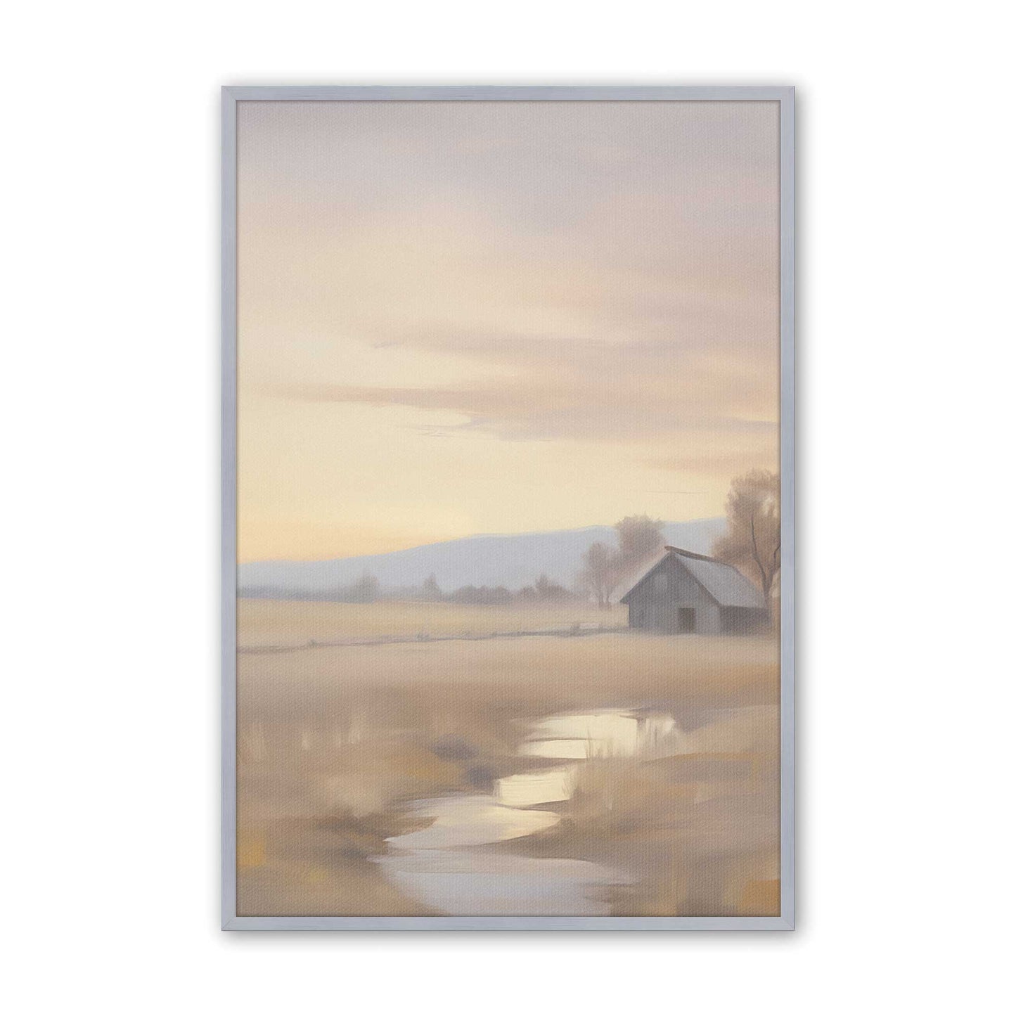 Quiet Country Scenes Art Print, Set of 2